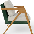 Kit 02 Poltronas Decorativas Sala Estar Pietra L02 Facto Verd