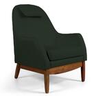 Kit 02 Poltronas Decorativas Selena Base Madeira B-303 Veludo