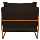 Kit 02 Poltronas Decorativas Sevilha Base De Ferro Bronze Sin