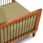 Kit 02 Poltronas E 01 Sofá Samoa Madeira Maciça Com Cordas Ná