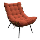 Kit 02 Poltronas E Puff Costela Base Fixa Suede - Doce Sonho