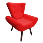Kit 02 Poltronas Emilia Vermelha