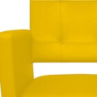 Kit 02 Poltronas Gênesis Base Giratória De Metal Corano Amare