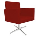 Kit 02 Poltronas Gênesis Base Giratória De Metal Corano Verme