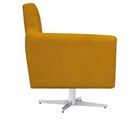 Kit 02 Poltronas Gênesis Base Giratória De Metal Suede Mostar