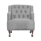 Kit 02 Poltronas Genesis Luxo Suede Cores - Ds Estofados - Ci