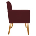 Kit 02 Poltronas Gênesis Palito Mel Corano Bordô - Amarena Mó