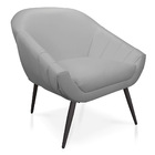 Kit 02 Poltronas Giovana Corino Pés Palito De Ferro D03 - D'r