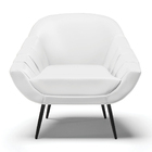 Kit 02 Poltronas Giovana Corino Pés Palito De Ferro D03 - D'r