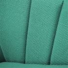 Kit 02 Poltronas Giovana Linho Pés Palito Castanho D03 - D'ro