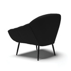 Kit 02 Poltronas Giovana Linho Pés Palito De Ferro D01 - D'ro