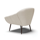 Kit 02 Poltronas Giovana Veludo Prata A130 Luxo Pés Palito De