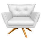 Kit 02 Poltronas Giratoria Anitta Corino