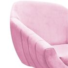 Kit 02 Poltronas Giratória Giovana Suede Base Madeira Mm30 D0