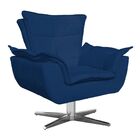 Kit 02 Poltronas Giratoria Opala Suede A