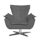 Kit 02 Poltronas Giratoria Opala Suede G