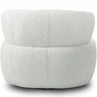 Kit 02 Poltronas Giratória Orgânica Para Sala Living Florea M