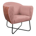 Kit 02 Poltronas Grazi Base X Preta Sintético Nozes Linho - A