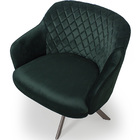 Kit 02 Poltronas Jade Tressê Giratória Eiffel Champagne Velud