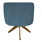 Kit 02 Poltronas Julia Decoração Base Giratória Salão Clinica