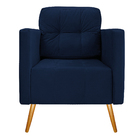 Kit 02 Poltronas Juliete Pés Palito Suede - Amarena Móveis -