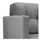 Kit 02 Poltronas Juliete Pés Palito Suede - Doce Sonho Móveis