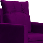 Kit 02 Poltronas Ligia Luxo Veludo Cores - Ds Estofados - Roxo