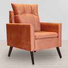 Kit 02 Poltronas Ligia Luxo Veludo Cores - Ds Estofados - Ter