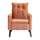 Kit 02 Poltronas Ligia Luxo Veludo Cores - Ds Estofados - Ter