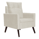 Kit 02 Poltronas Ligia Para Sala Linho Cores - Ds Estofados -