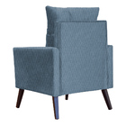 Kit 02 Poltronas Ligia Para Sala Linho Cores - Ds Estofados -