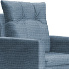 Kit 02 Poltronas Ligia Para Sala Linho Cores - Ds Estofados -