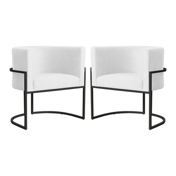 Kit 02 Poltronas Luana Base Preta Suede Cores - Ds Estofados