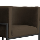 Kit 02 Poltronas Luana Base Preta Veludo Cores - Ds Estofados