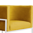 Kit 02 Poltronas Luana Luxo Base Branca Veludo Cores - Ds Est