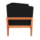 Kit 02 Poltronas Lucy Linho Preto A79 C05 - D'rossi