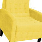 Kit 02 Poltronas Luiza Charme Suede Cores - Ds Estofados - Am