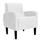 Kit 02 Poltronas Luiza Charme Suede Cores - Ds Estofados - Br