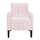 Kit 02 Poltronas Luiza Charme Suede Cores - Ds Estofados - Ro