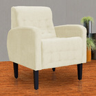 Kit 02 Poltronas Luiza Para Escritório Suede Cores - Ds Estof