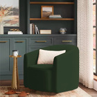 Kit 02 Poltronas Luxo Decorativa Luiza Max Linho  - Amarena M