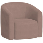 Kit 02 Poltronas Luxo Decorativa Luiza Max Linho - Doce Sonho