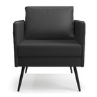 Kit 02 Poltronas Mari Corino Pés Palito De Ferro Preto D03 -