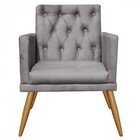 Kit 02 Poltronas Maria Capitonê Sala De Estar Recepção Corino