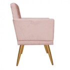 Kit 02 Poltronas Maria Capitonê Sala De Estar Recepção Suede