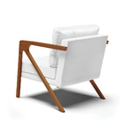 Kit 02 Poltronas Melissa Corino Branco Base De Madeira Castan