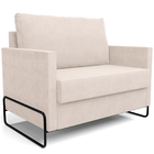 Kit 02 Poltronas Namoradeira 1 Lugar Sala De Estar Malta L02