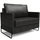 Kit 02 Poltronas Namoradeira 1 Lugar Sala De Estar Malta L02