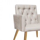 Kit 02 Poltronas Nina Capitonê Decorativa Sala De Estar Recep