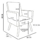 Kit 02 Poltronas Nina Preto